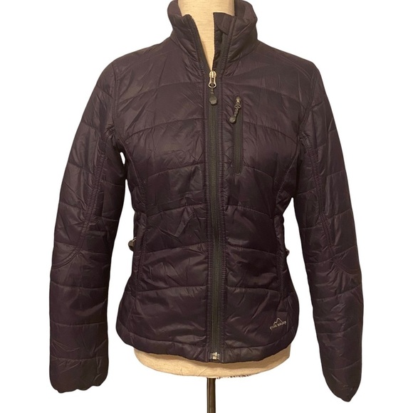 Eddie Bauer 365 Purple Nylon Primaloft Puffer Jacket‎ Size Small Weatheredge - Picture 1 of 15